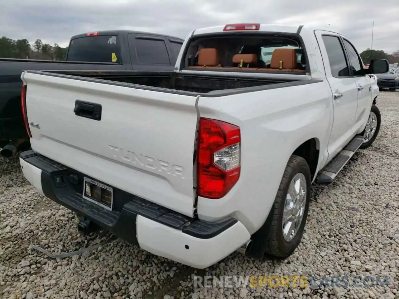 4 Photograph of a damaged car 5TFAY5F19KX860029 TOYOTA TUNDRA 2019