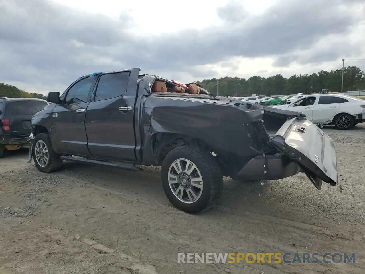 2 Photograph of a damaged car 5TFAY5F1XKX807601 TOYOTA TUNDRA 2019