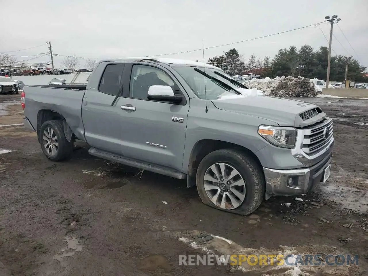 4 Photograph of a damaged car 5TFBY5F10KX856925 TOYOTA TUNDRA 2019