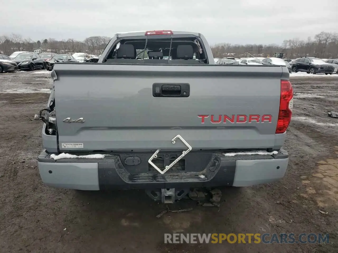 6 Photograph of a damaged car 5TFBY5F10KX856925 TOYOTA TUNDRA 2019