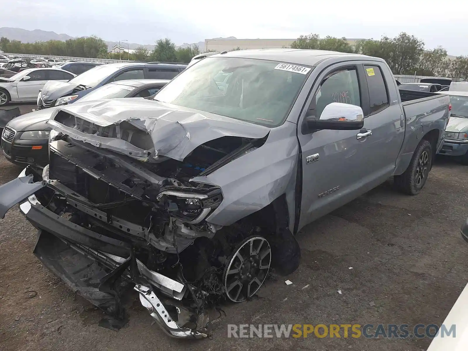 2 Photograph of a damaged car 5TFBY5F12KX832089 TOYOTA TUNDRA 2019