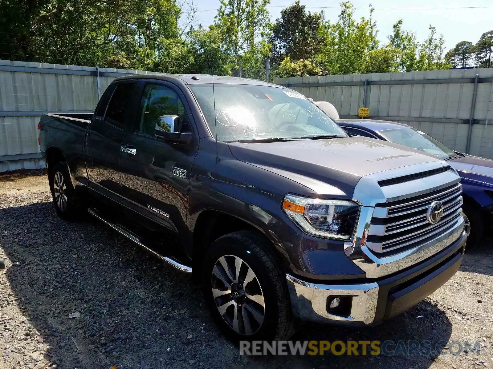 1 Photograph of a damaged car 5TFBY5F14KX818968 TOYOTA TUNDRA 2019