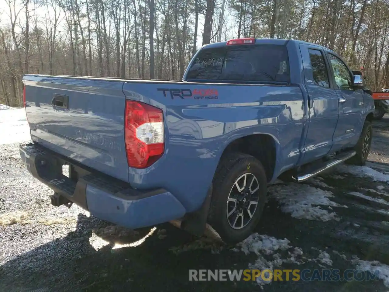 4 Photograph of a damaged car 5TFBY5F14KX847712 TOYOTA TUNDRA 2019