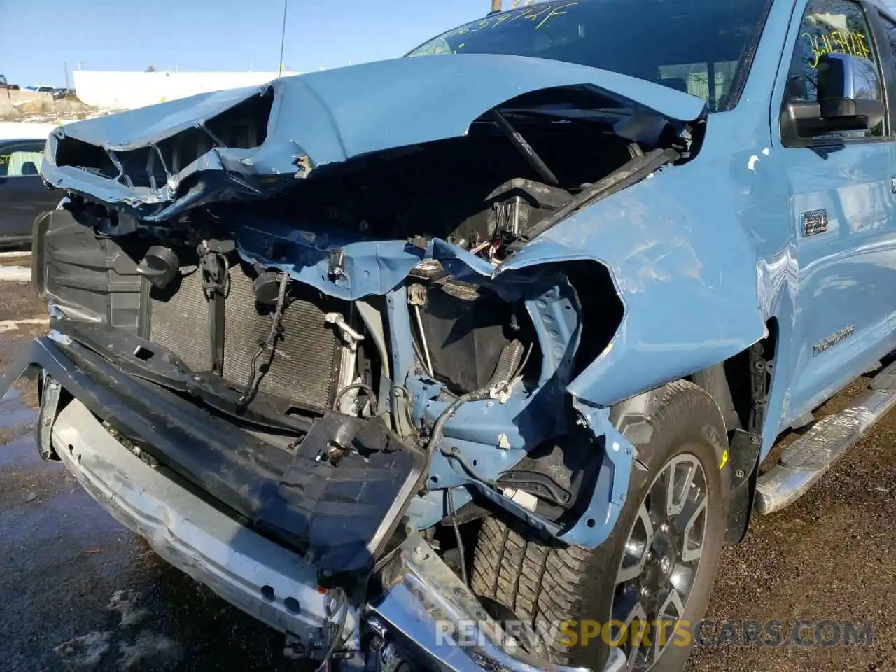 9 Photograph of a damaged car 5TFBY5F14KX847712 TOYOTA TUNDRA 2019