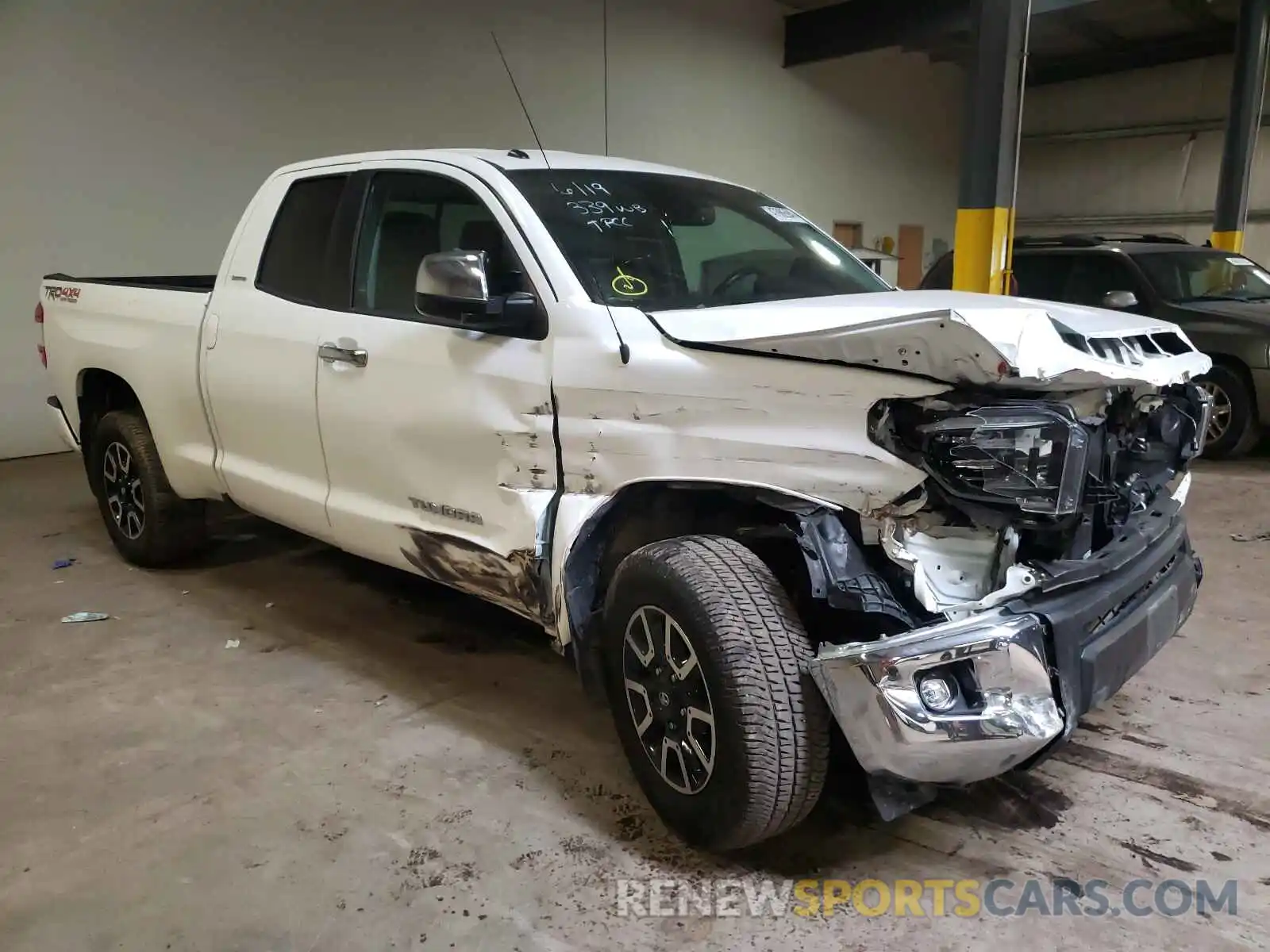 1 Photograph of a damaged car 5TFBY5F18KX787367 TOYOTA TUNDRA 2019