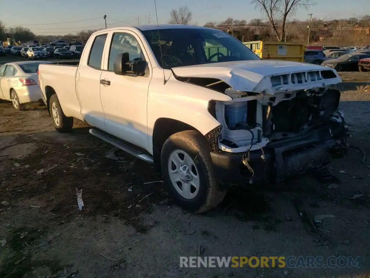 1 Photograph of a damaged car 5TFCY5F10KX024229 TOYOTA TUNDRA 2019