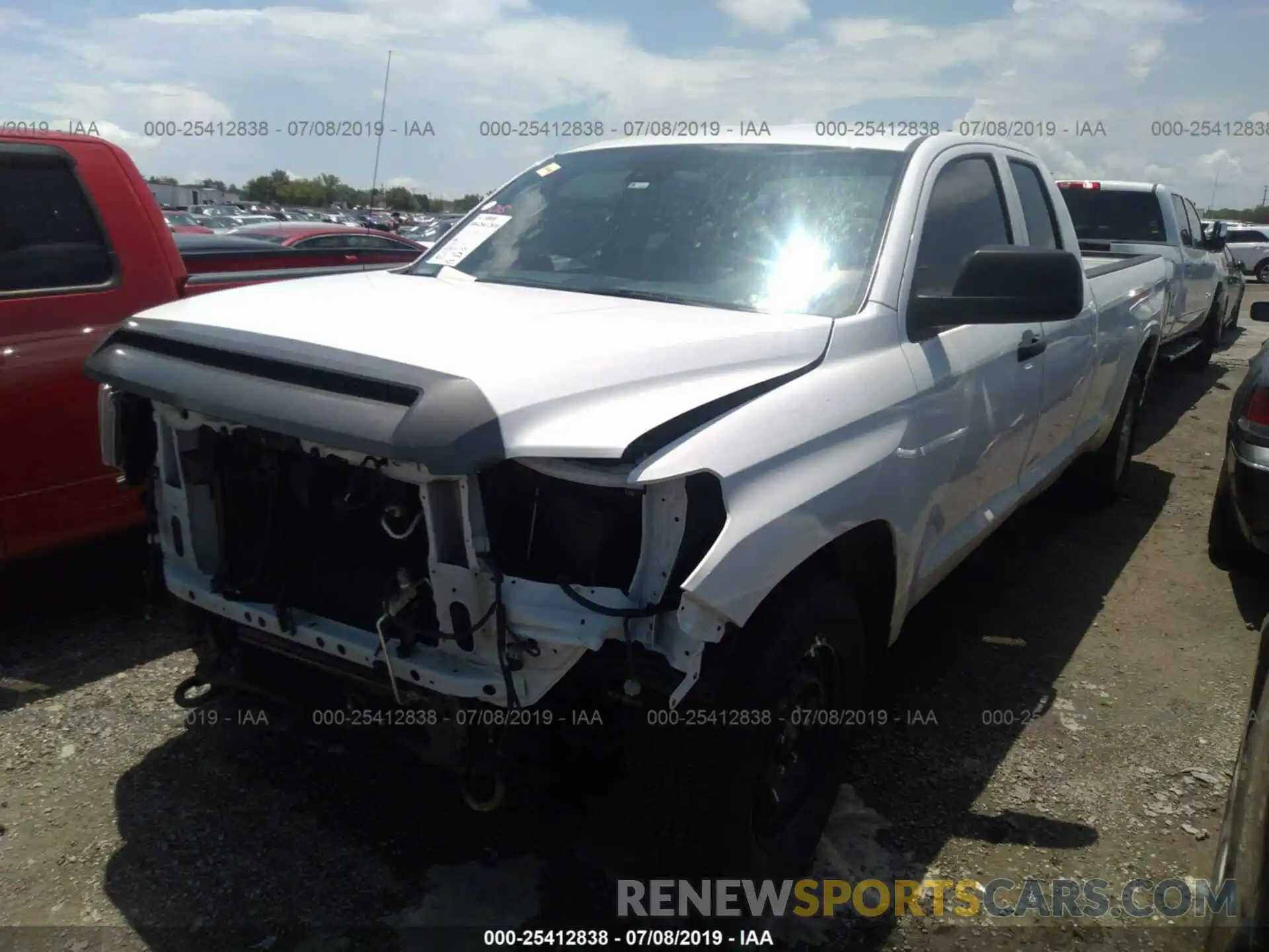 2 Photograph of a damaged car 5TFCY5F16KX024977 TOYOTA TUNDRA 2019