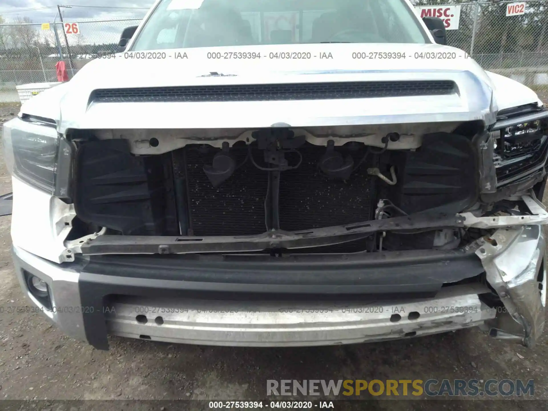 6 Photograph of a damaged car 5TFCY5F19KX024259 TOYOTA TUNDRA 2019