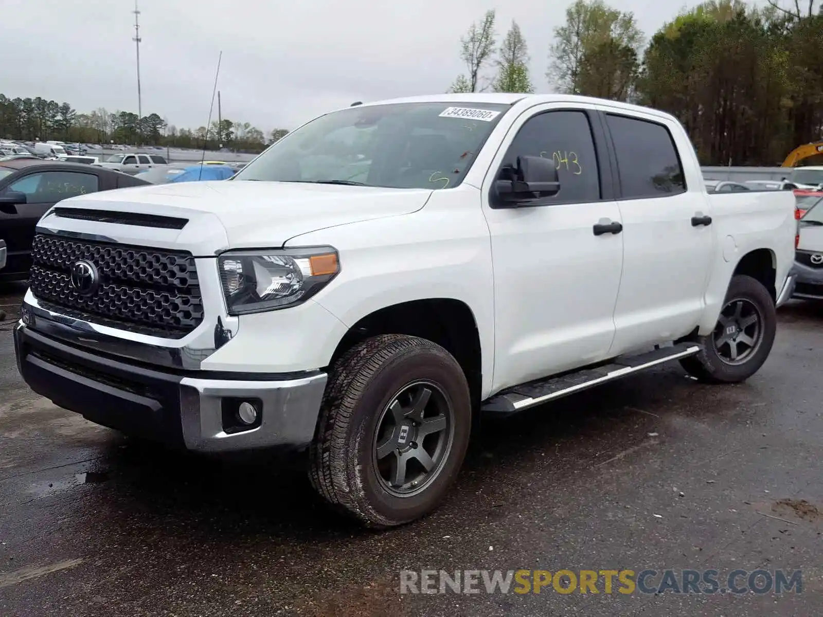 2 Photograph of a damaged car 5TFDM5F15KX083082 TOYOTA TUNDRA 2019