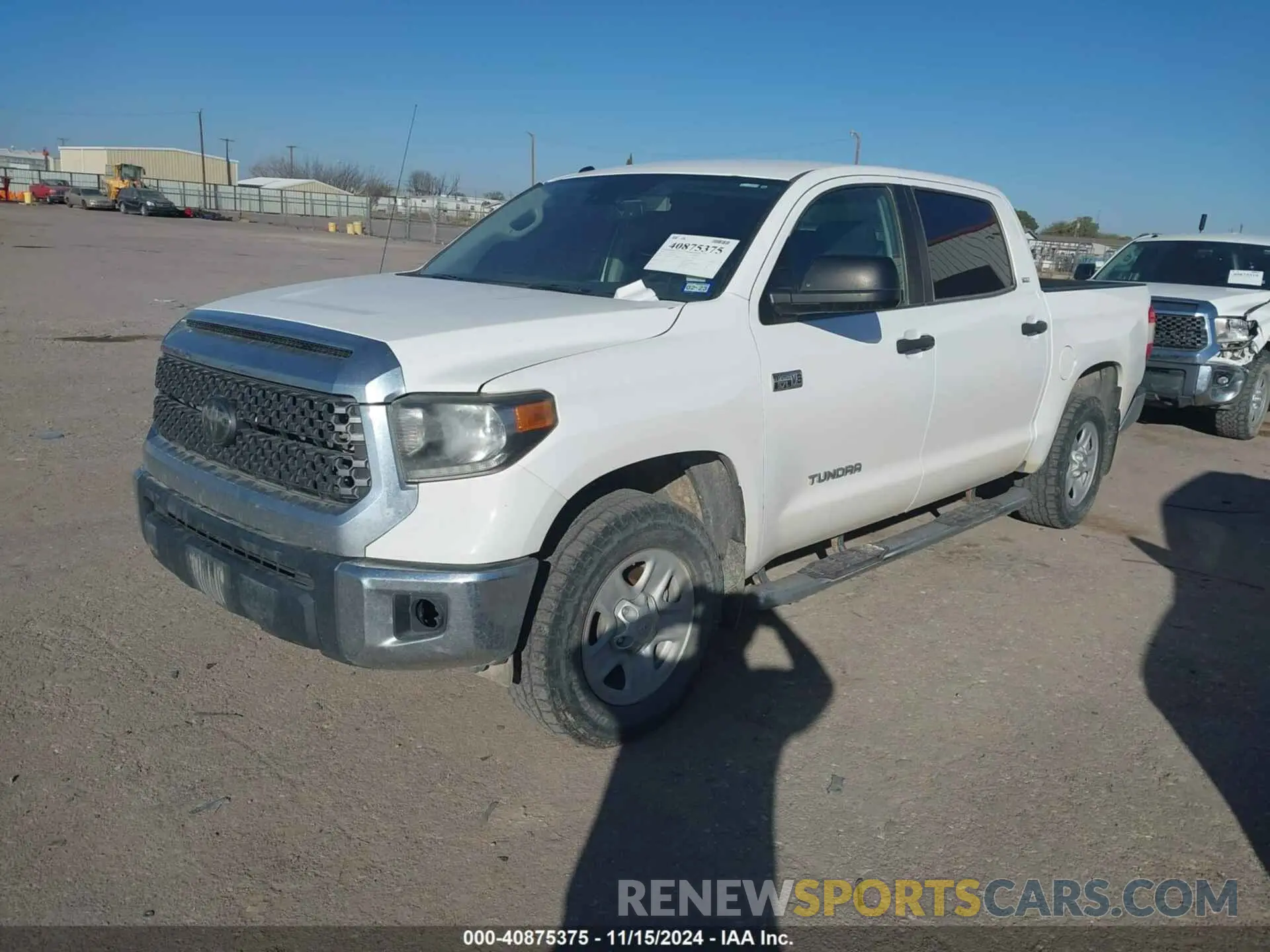 2 Photograph of a damaged car 5TFDW5F11KX819400 TOYOTA TUNDRA 2019