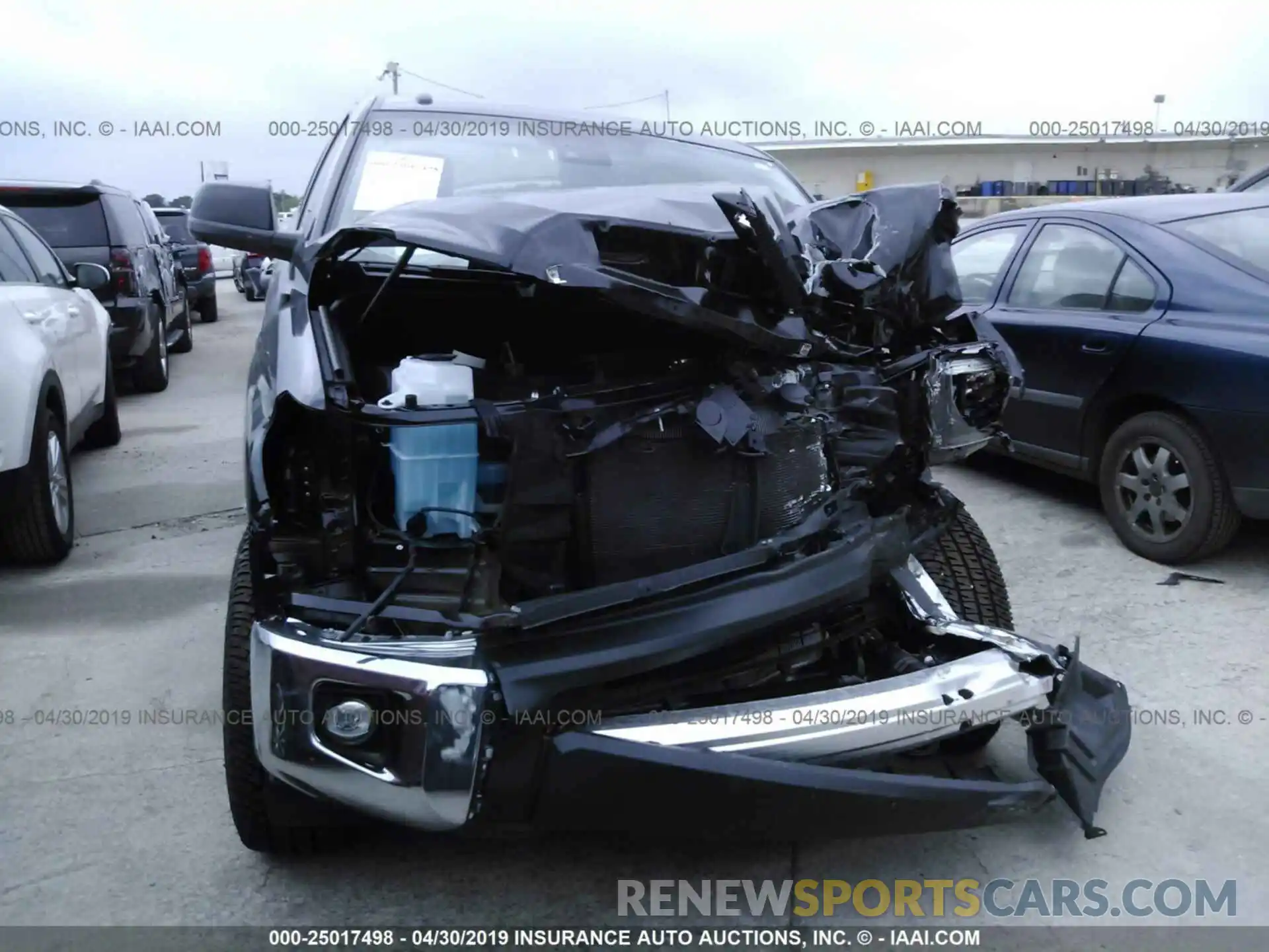 6 Photograph of a damaged car 5TFDW5F12KX830454 TOYOTA TUNDRA 2019