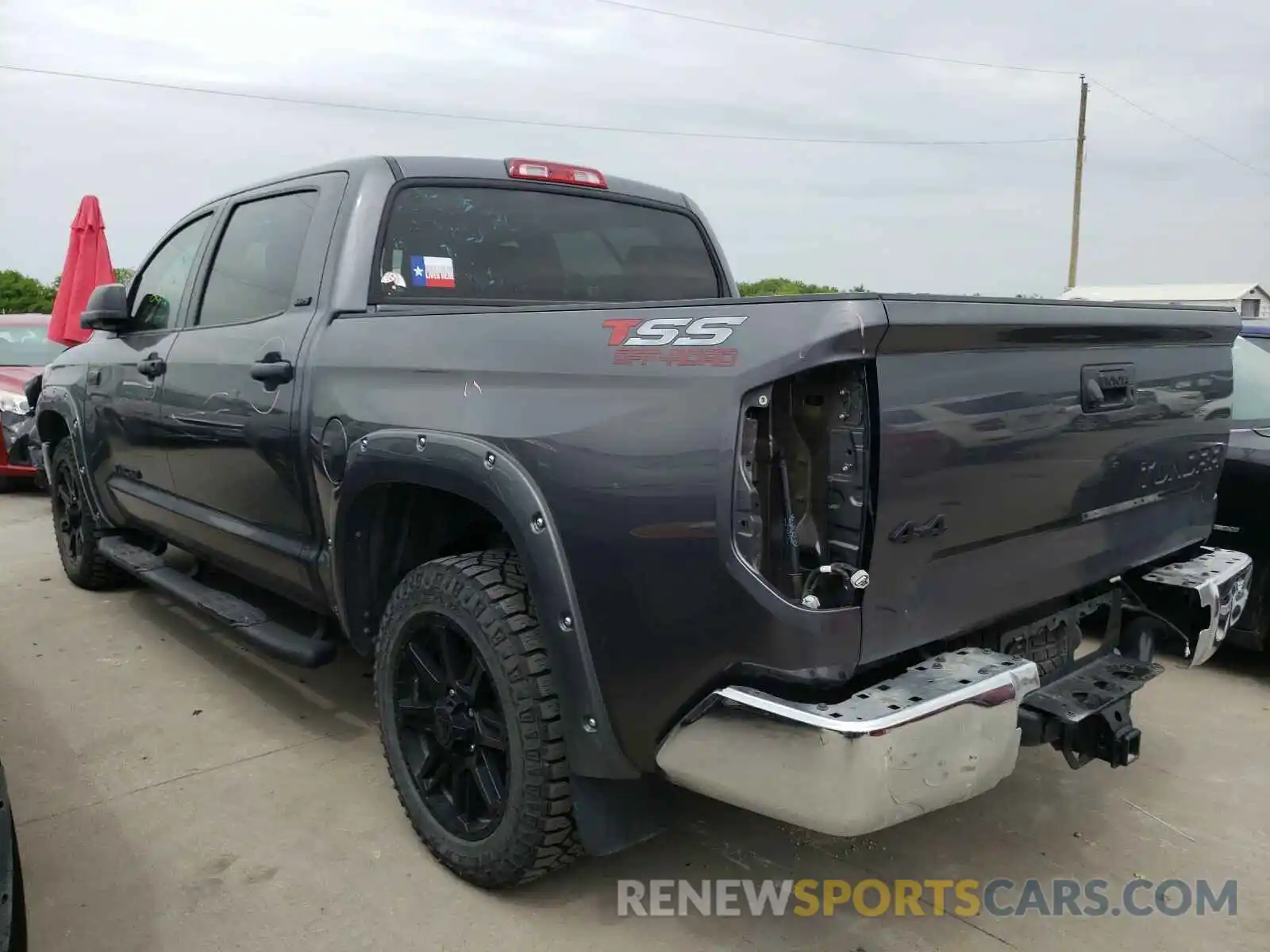 3 Photograph of a damaged car 5TFDW5F12KX868654 TOYOTA TUNDRA 2019