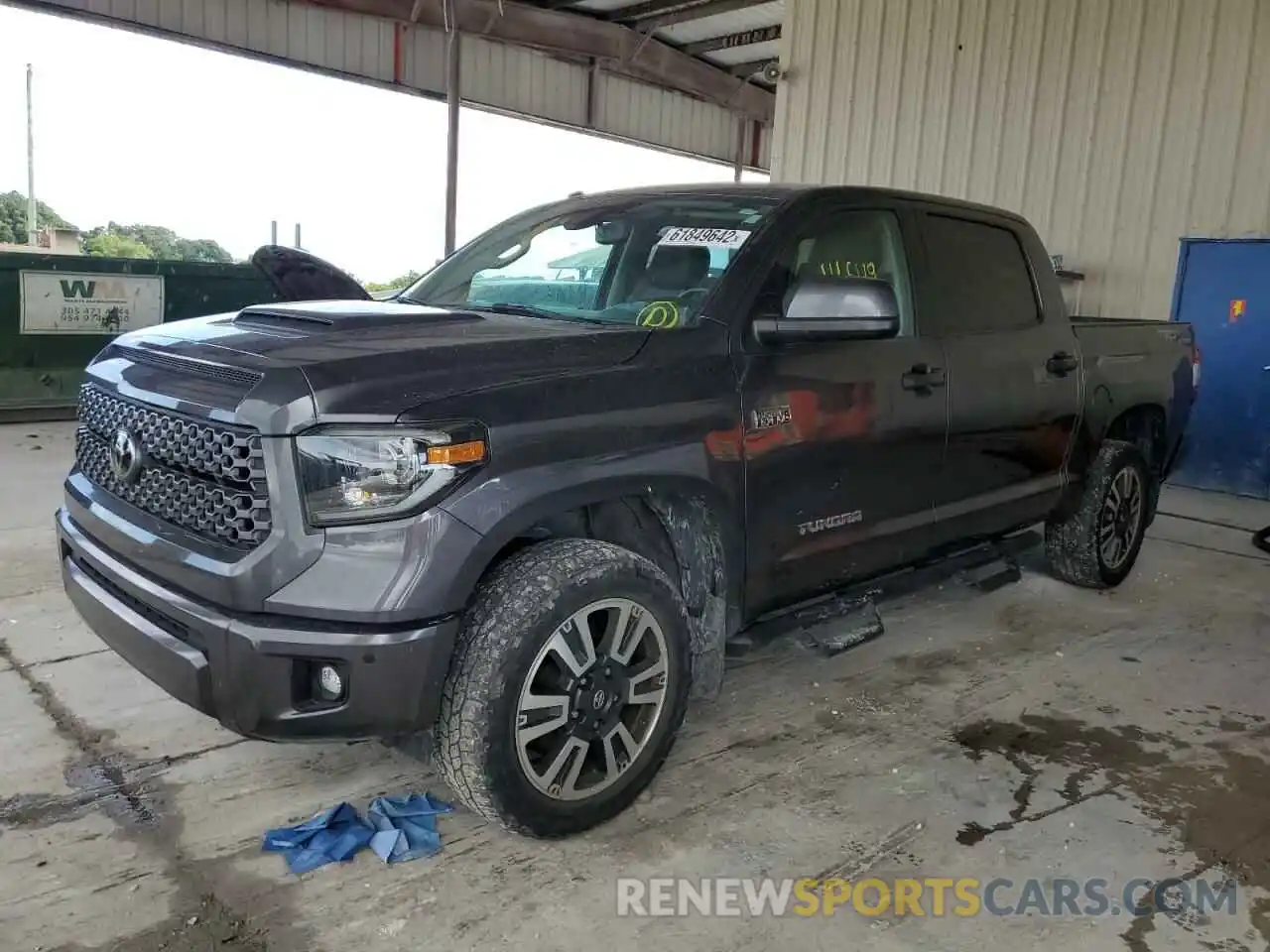 2 Photograph of a damaged car 5TFDW5F13KX788537 TOYOTA TUNDRA 2019