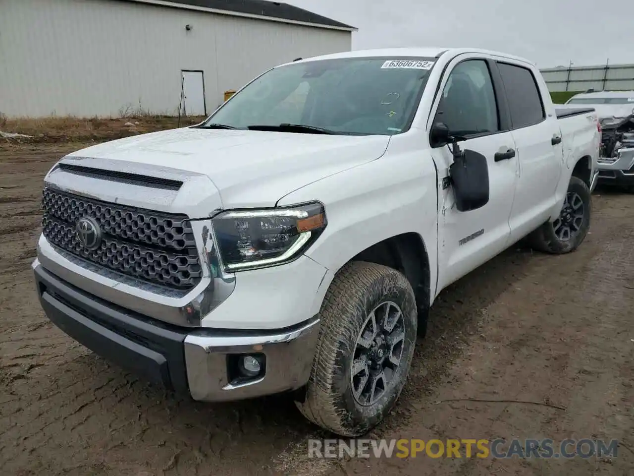 2 Photograph of a damaged car 5TFDW5F14KX804924 TOYOTA TUNDRA 2019