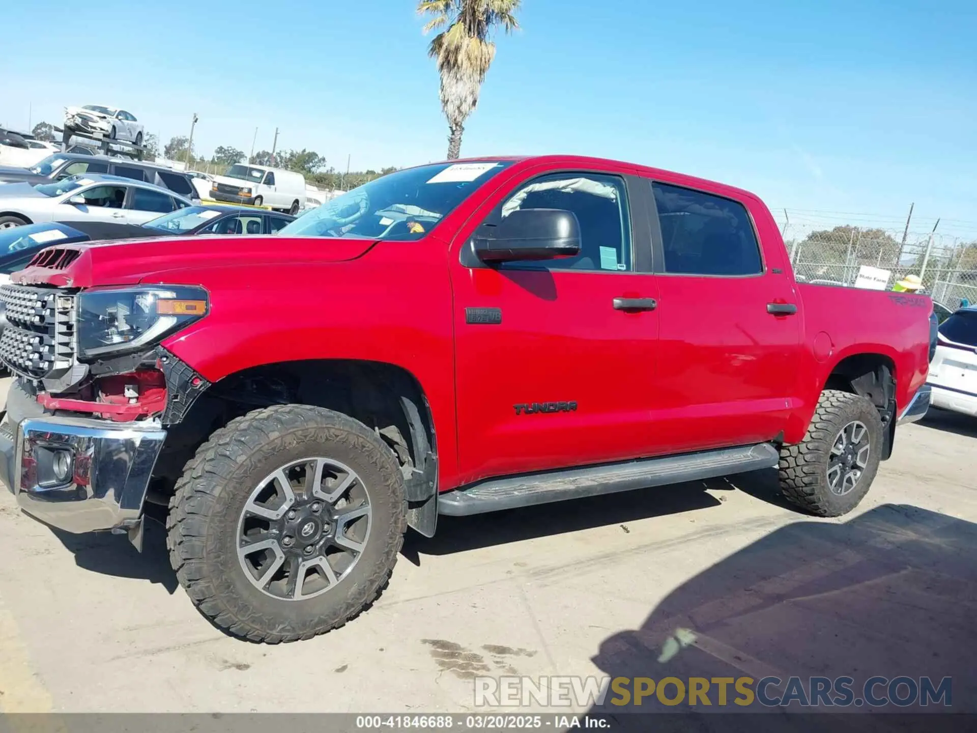 14 Photograph of a damaged car 5TFDW5F15KX833817 TOYOTA TUNDRA 2019