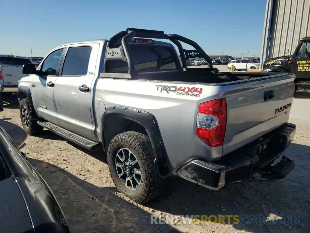 2 Photograph of a damaged car 5TFDW5F16KX830196 TOYOTA TUNDRA 2019