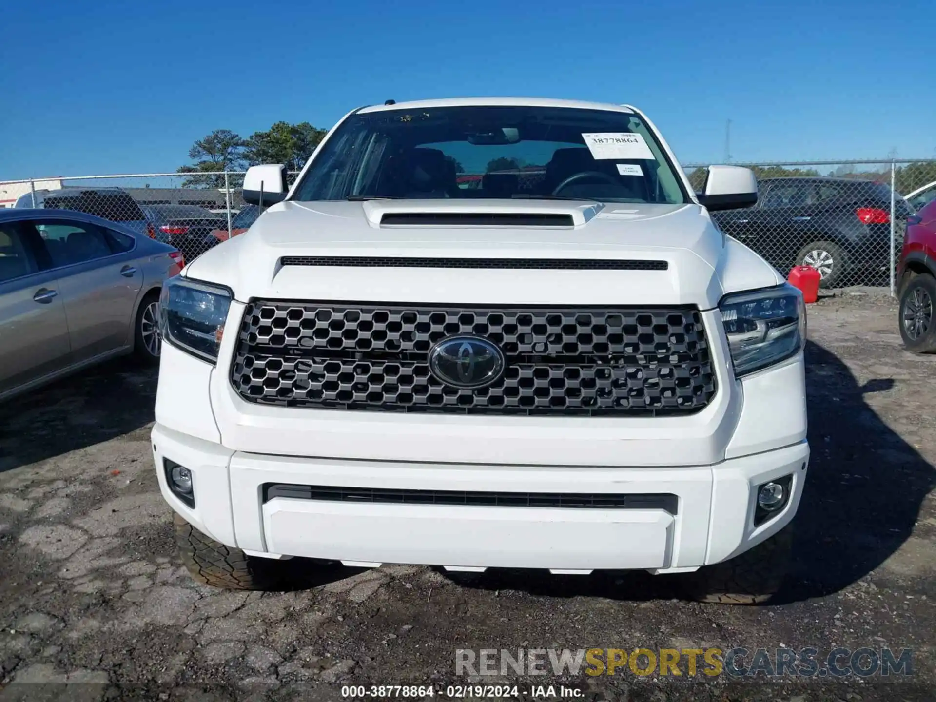 12 Photograph of a damaged car 5TFDW5F17KX799816 TOYOTA TUNDRA 2019