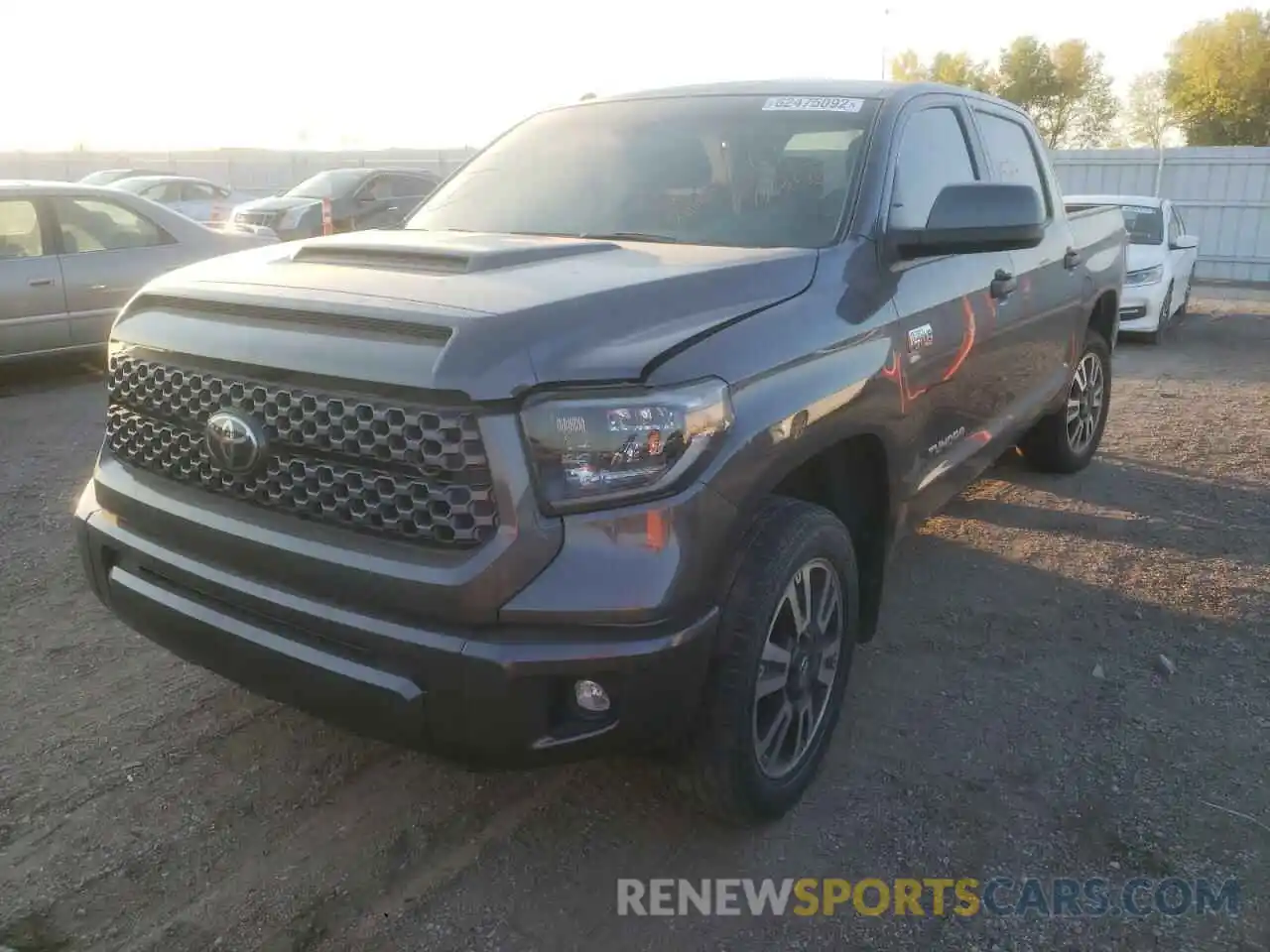 2 Photograph of a damaged car 5TFDW5F18KX799050 TOYOTA TUNDRA 2019