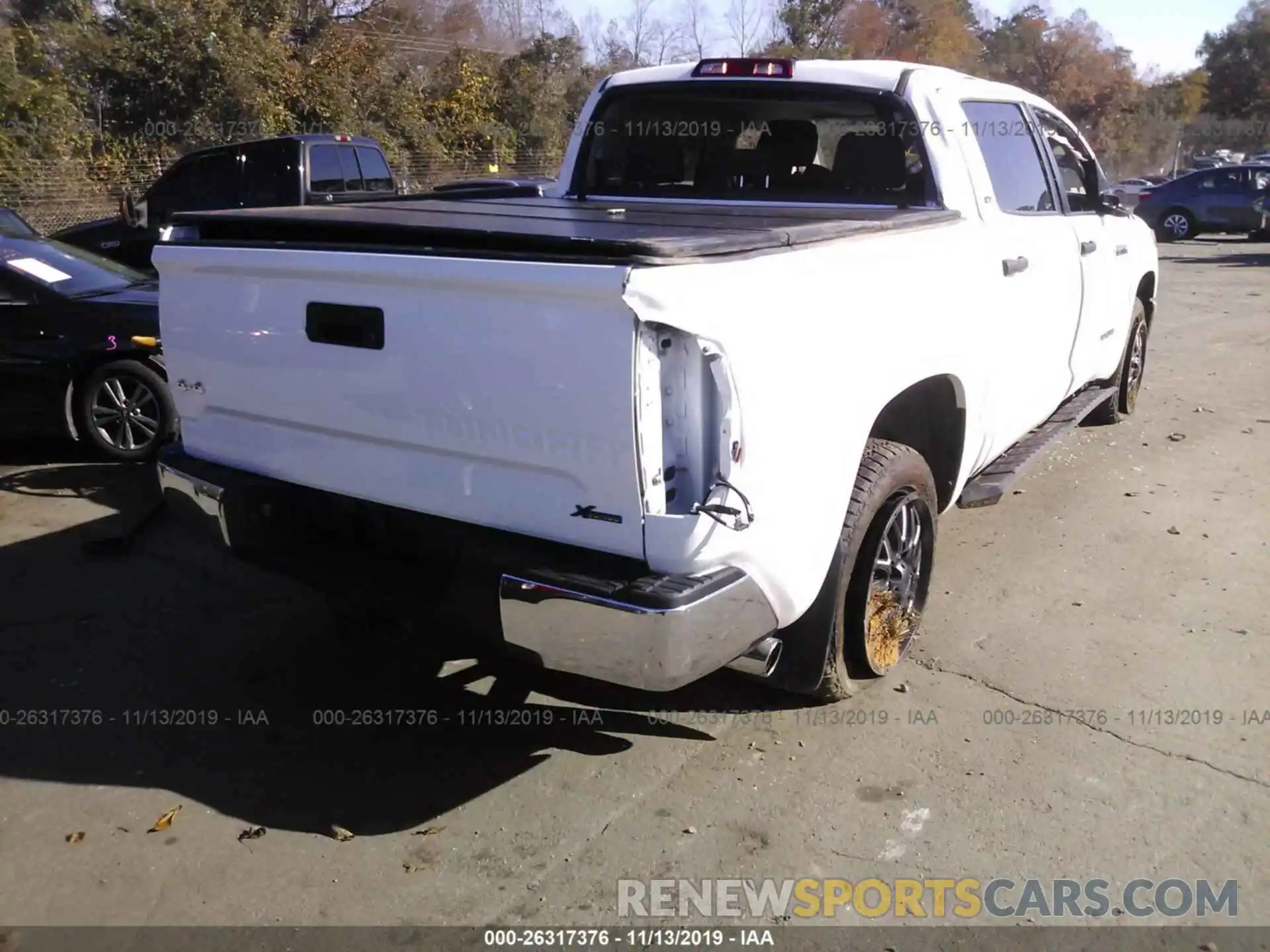 4 Photograph of a damaged car 5TFDW5F18KX834377 TOYOTA TUNDRA 2019