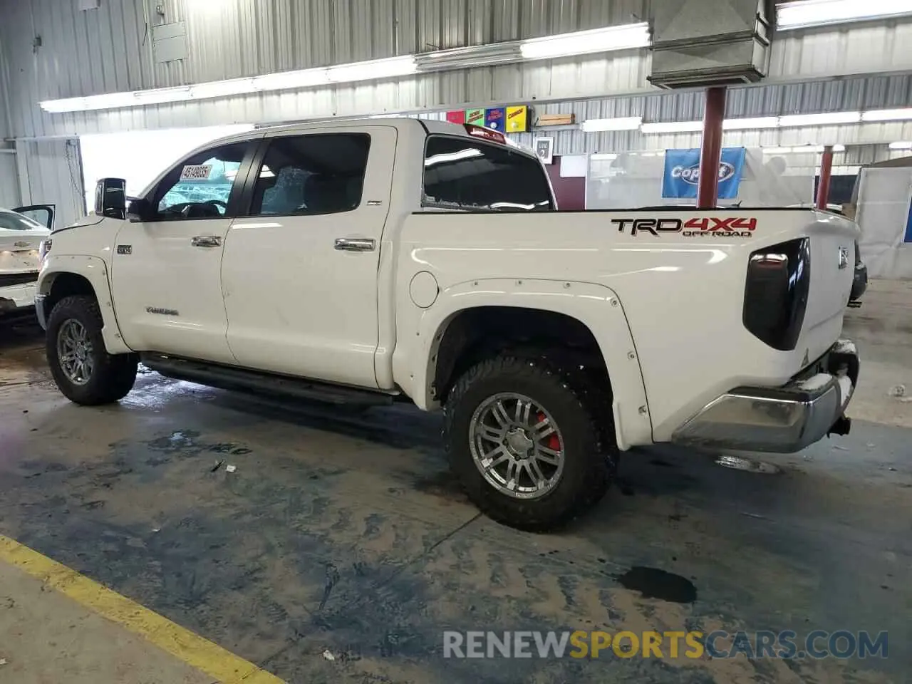 2 Photograph of a damaged car 5TFDW5F18KX867153 TOYOTA TUNDRA 2019