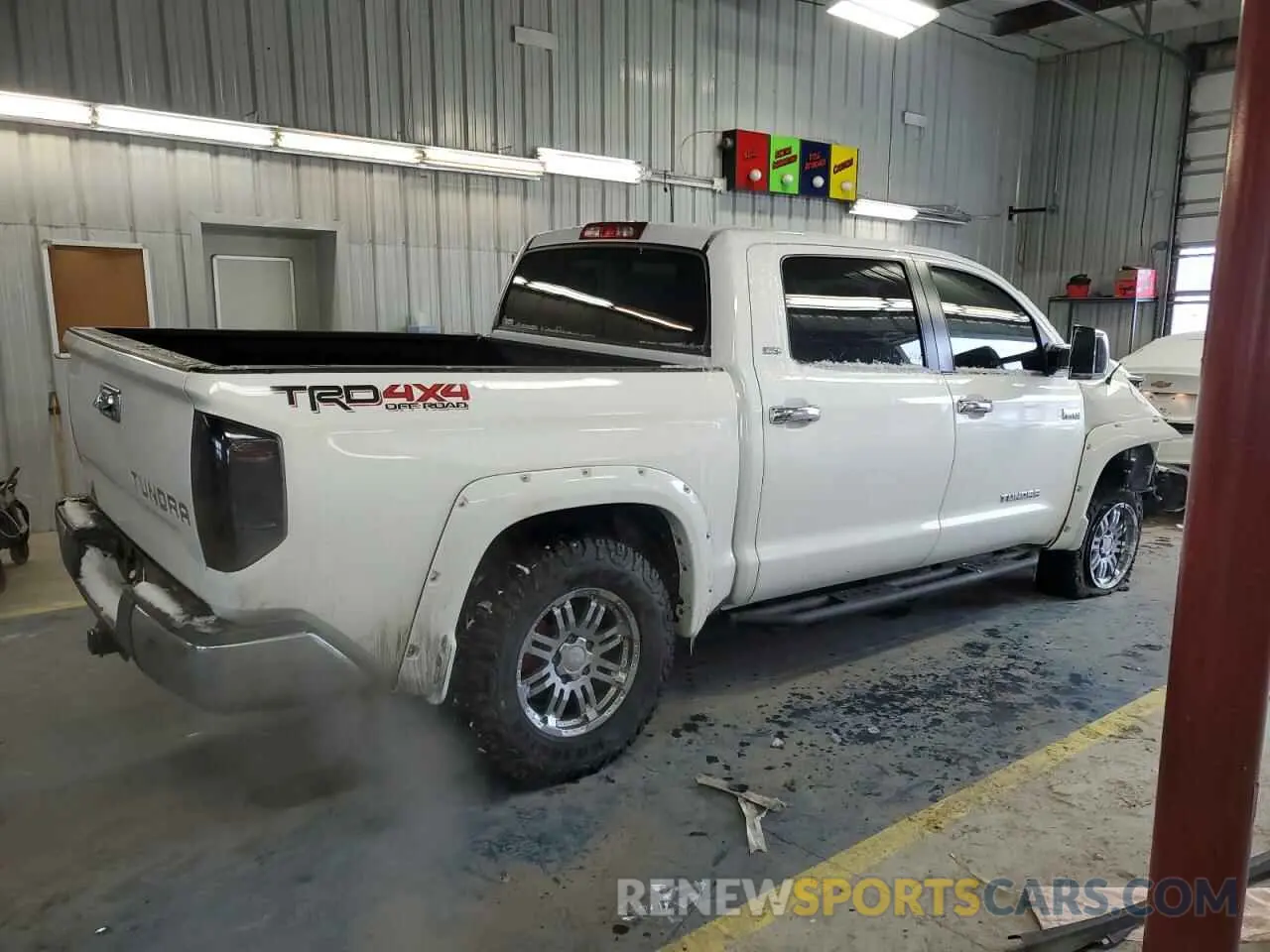 3 Photograph of a damaged car 5TFDW5F18KX867153 TOYOTA TUNDRA 2019