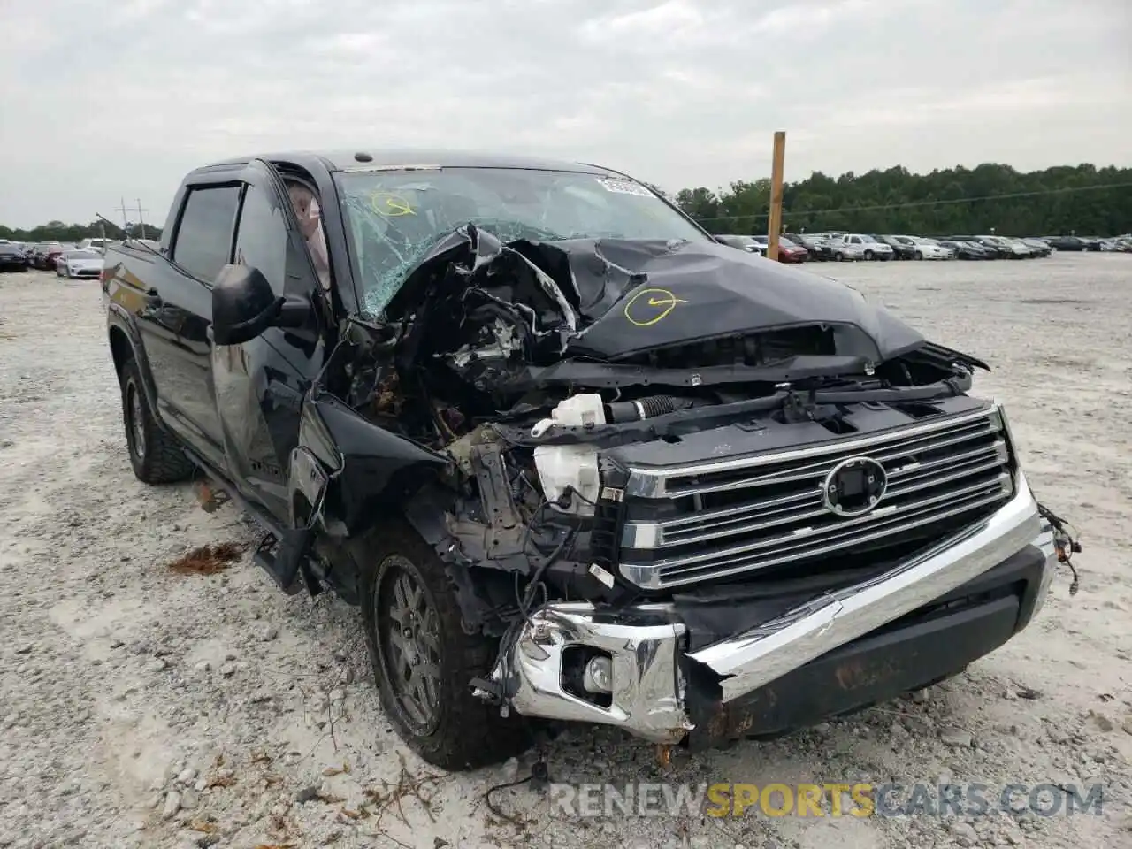 9 Photograph of a damaged car 5TFDW5F19KX832220 TOYOTA TUNDRA 2019