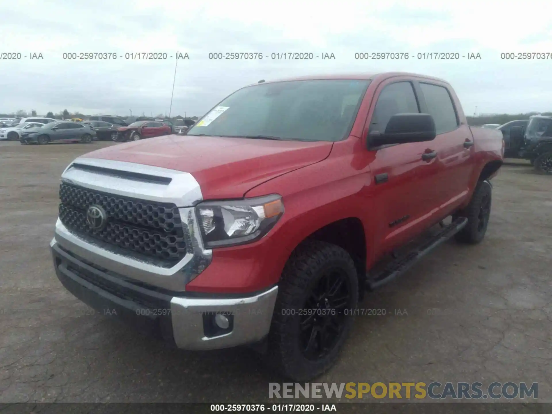 2 Photograph of a damaged car 5TFDW5F1XKX841086 TOYOTA TUNDRA 2019