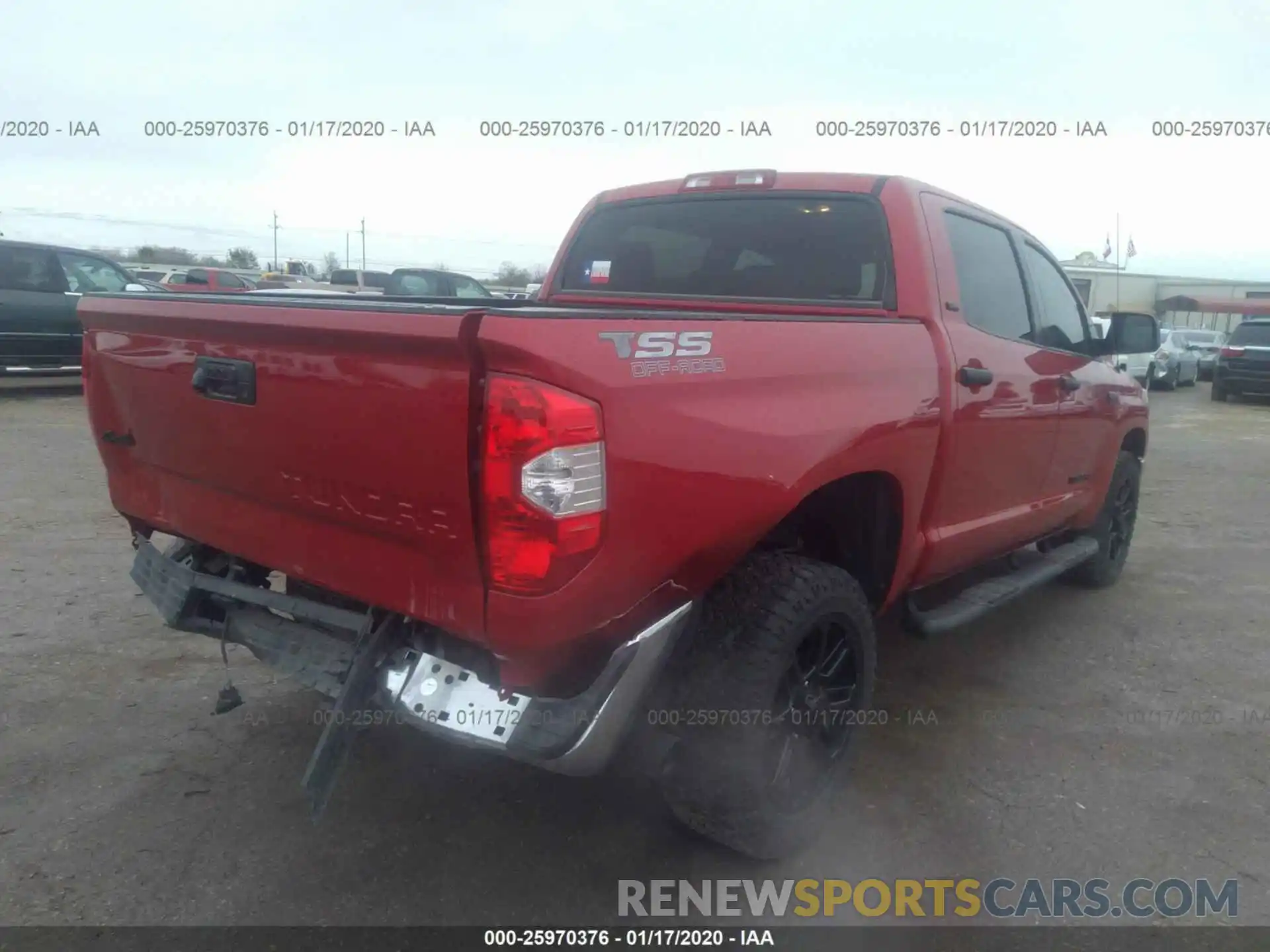 4 Photograph of a damaged car 5TFDW5F1XKX841086 TOYOTA TUNDRA 2019