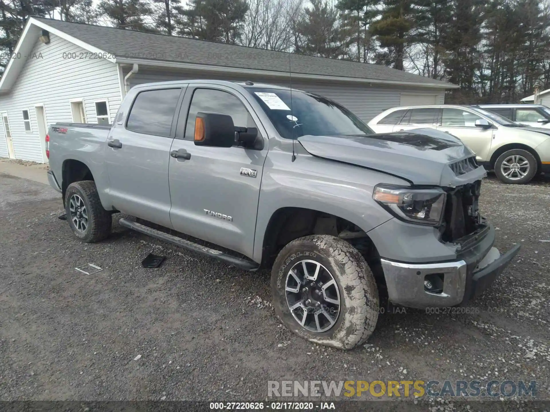 1 Photograph of a damaged car 5TFDY5F10KX809385 TOYOTA TUNDRA 2019