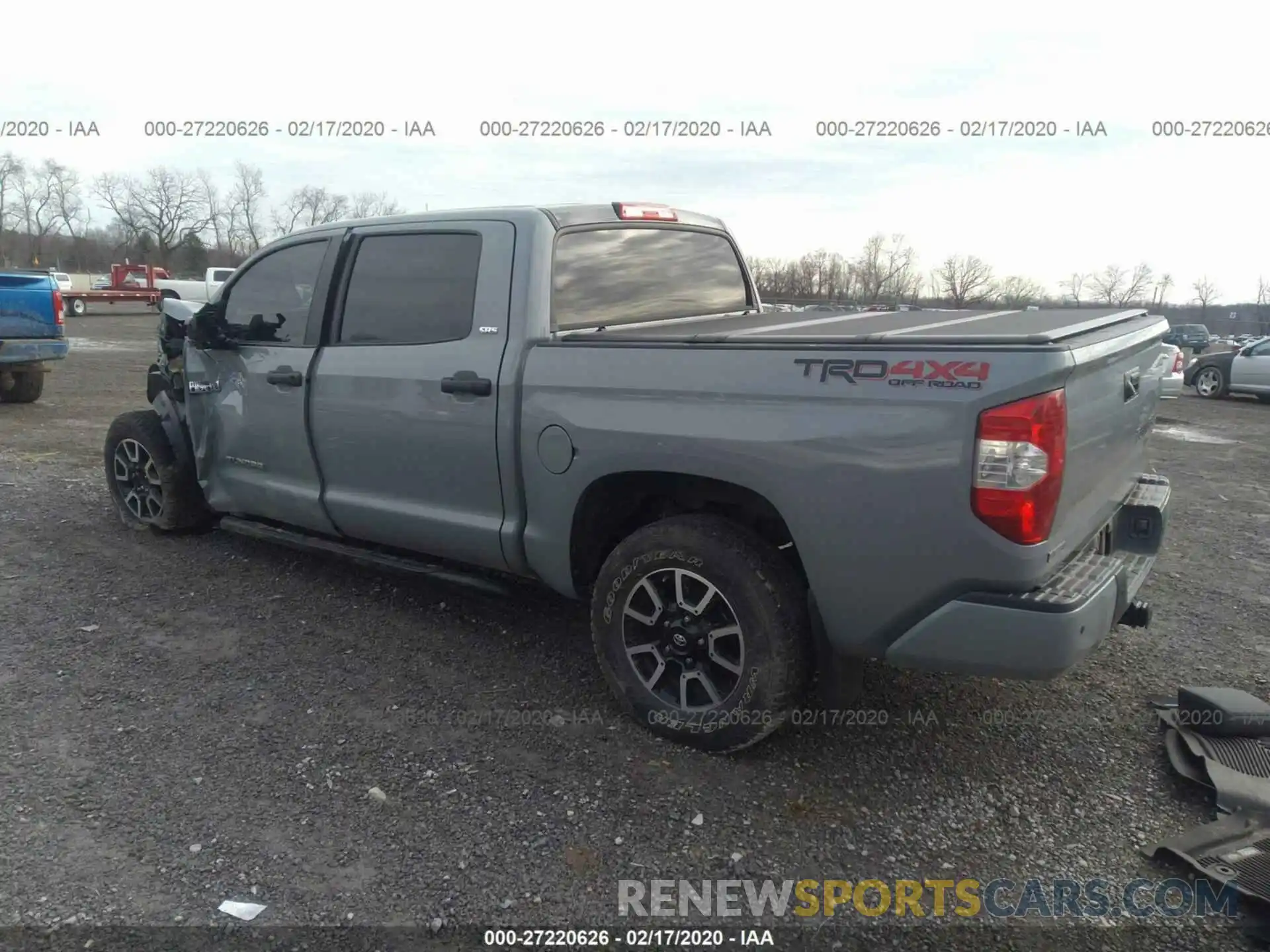 3 Photograph of a damaged car 5TFDY5F10KX809385 TOYOTA TUNDRA 2019