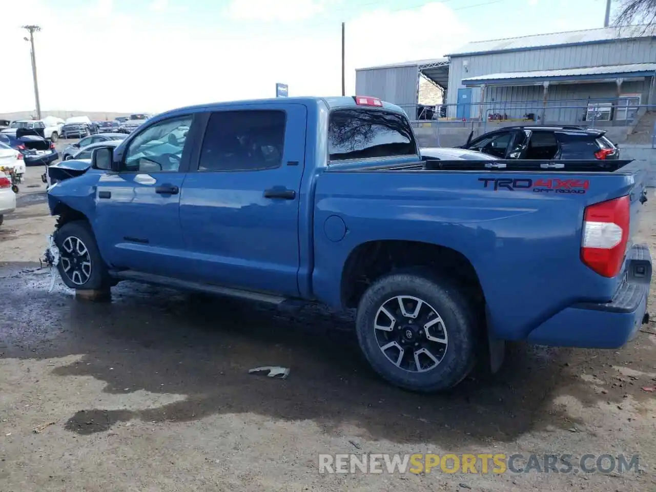 2 Photograph of a damaged car 5TFDY5F10KX848557 TOYOTA TUNDRA 2019