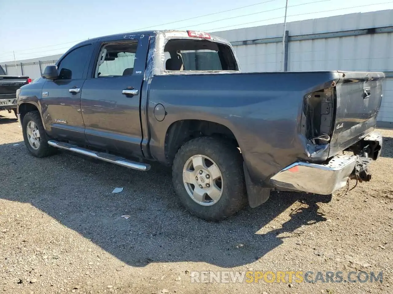 2 Photograph of a damaged car 5TFDY5F10KX862829 TOYOTA TUNDRA 2019