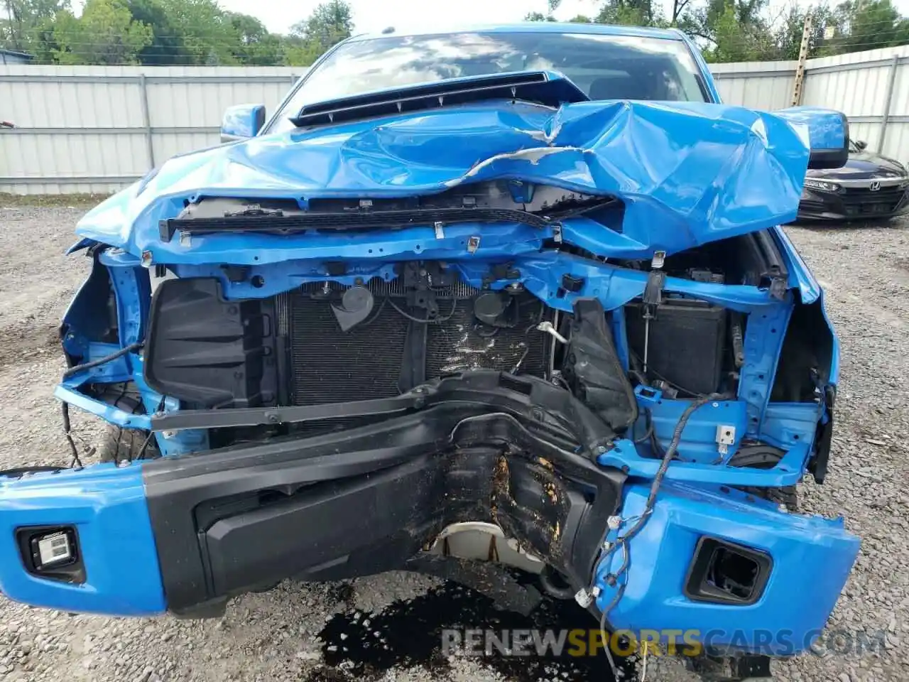 7 Photograph of a damaged car 5TFDY5F11KX827118 TOYOTA TUNDRA 2019