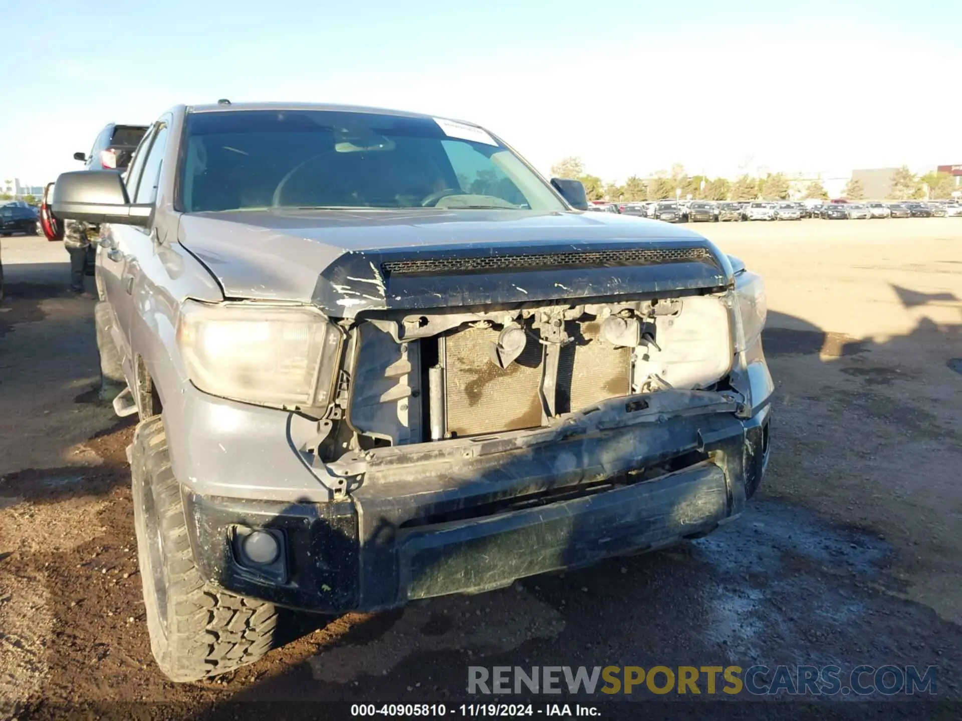 6 Photograph of a damaged car 5TFDY5F11KX827264 TOYOTA TUNDRA 2019