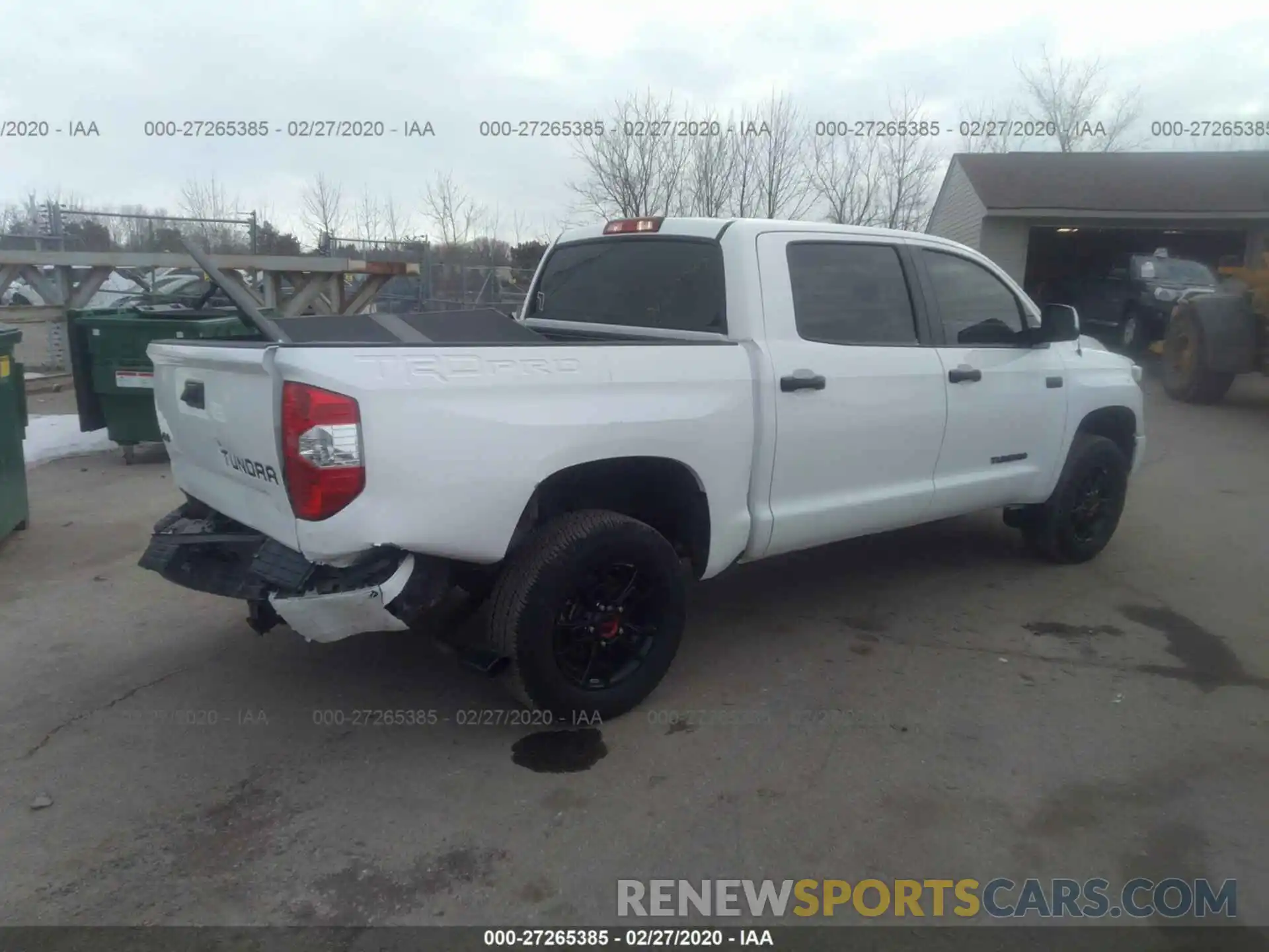 4 Photograph of a damaged car 5TFDY5F11KX829306 TOYOTA TUNDRA 2019