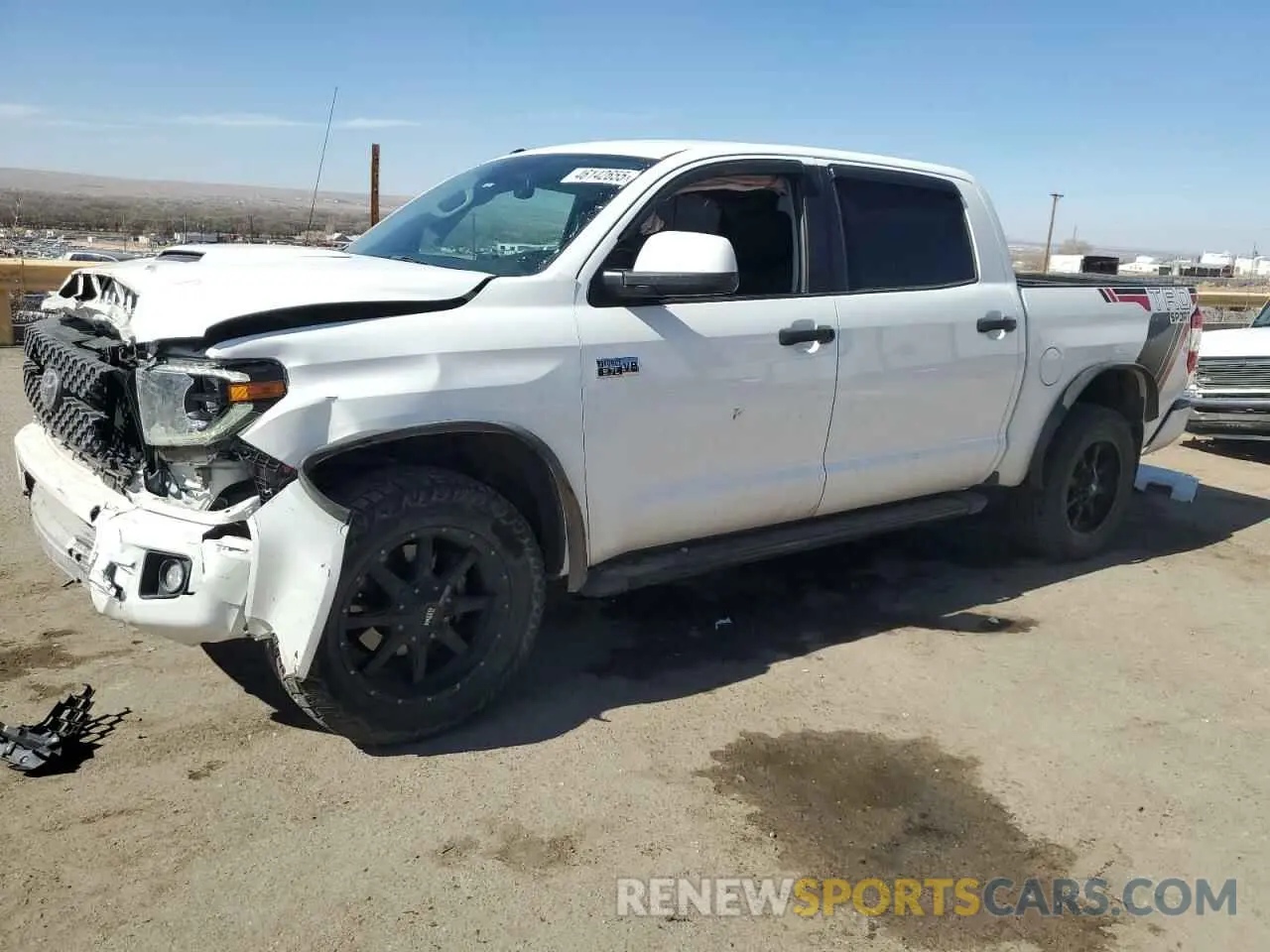 1 Photograph of a damaged car 5TFDY5F11KX853816 TOYOTA TUNDRA 2019