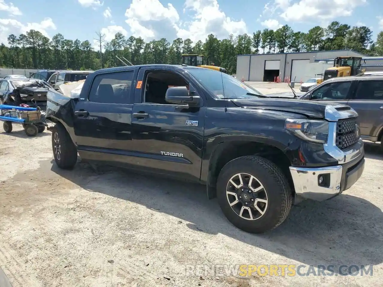 4 Photograph of a damaged car 5TFDY5F12KX786014 TOYOTA TUNDRA 2019