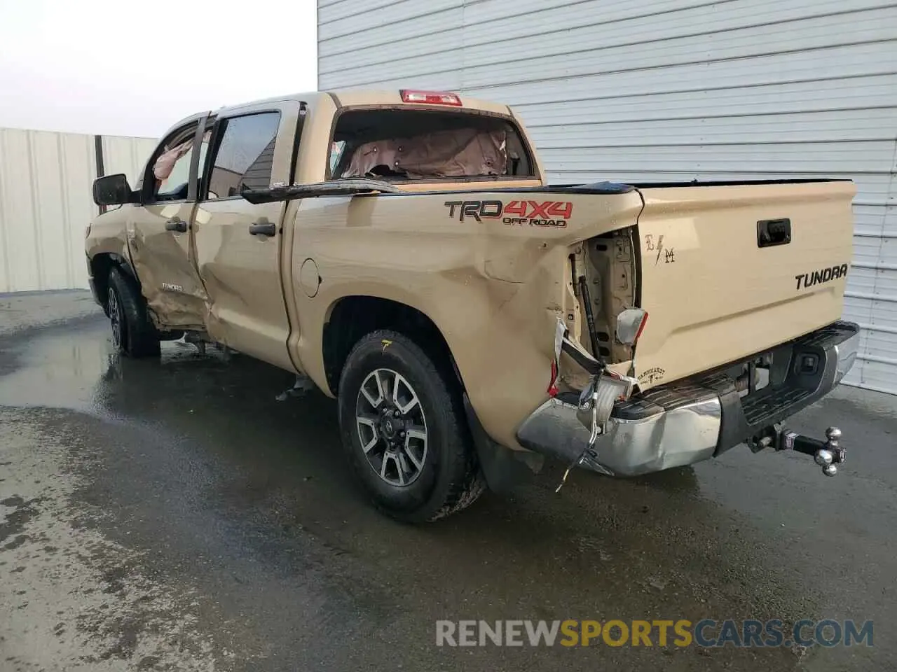 2 Photograph of a damaged car 5TFDY5F12KX820288 TOYOTA TUNDRA 2019