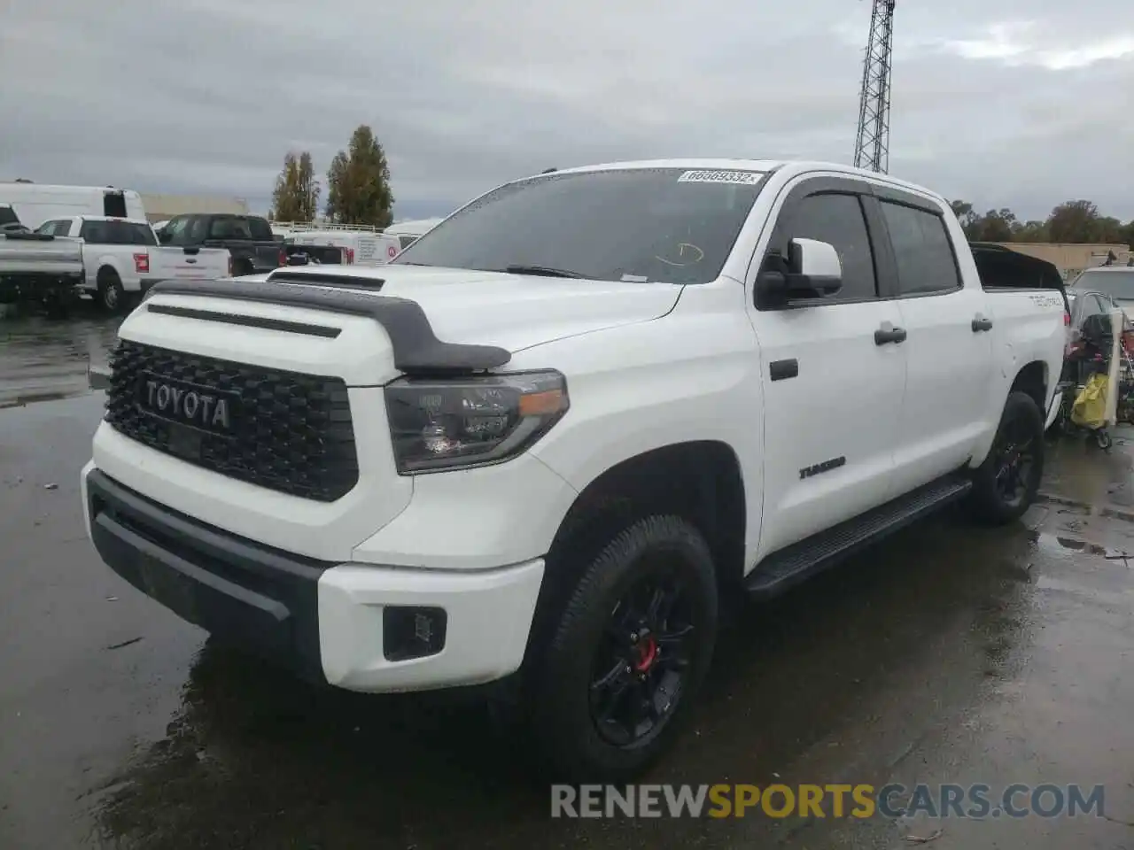 2 Photograph of a damaged car 5TFDY5F12KX840282 TOYOTA TUNDRA 2019