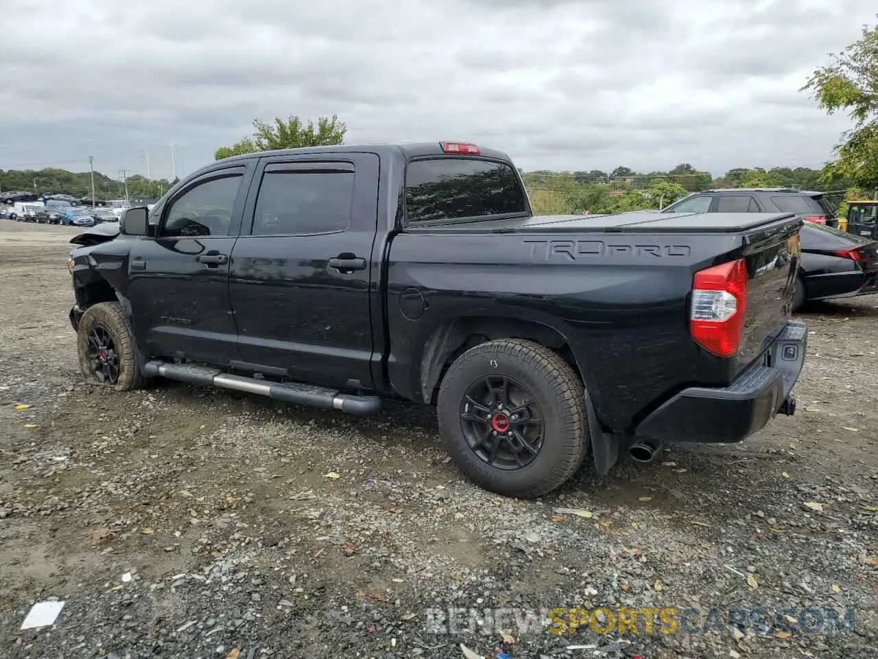 2 Photograph of a damaged car 5TFDY5F13KX807551 TOYOTA TUNDRA 2019