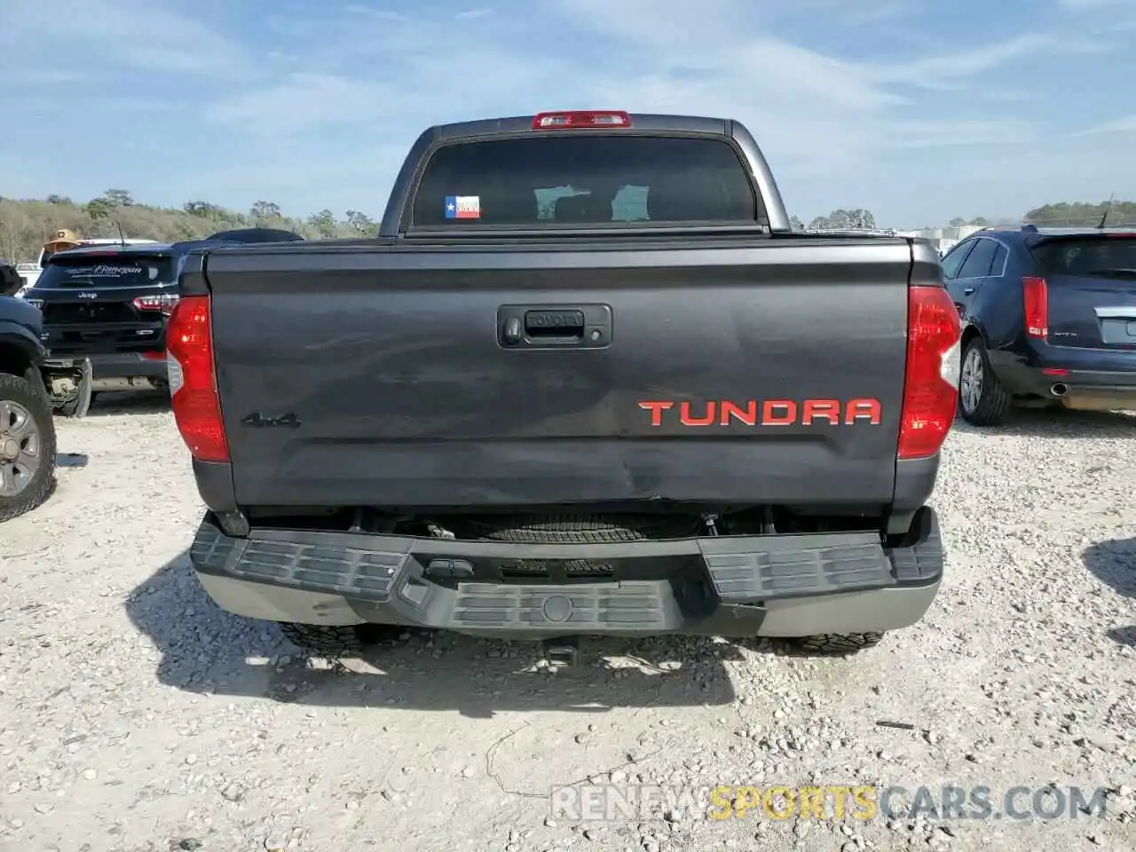 6 Photograph of a damaged car 5TFDY5F14KX784409 TOYOTA TUNDRA 2019