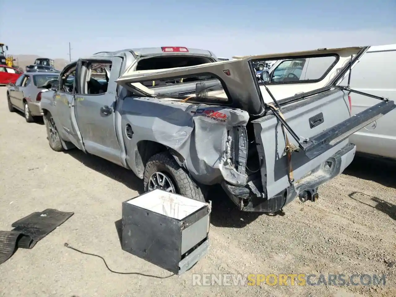 3 Photograph of a damaged car 5TFDY5F14KX801810 TOYOTA TUNDRA 2019