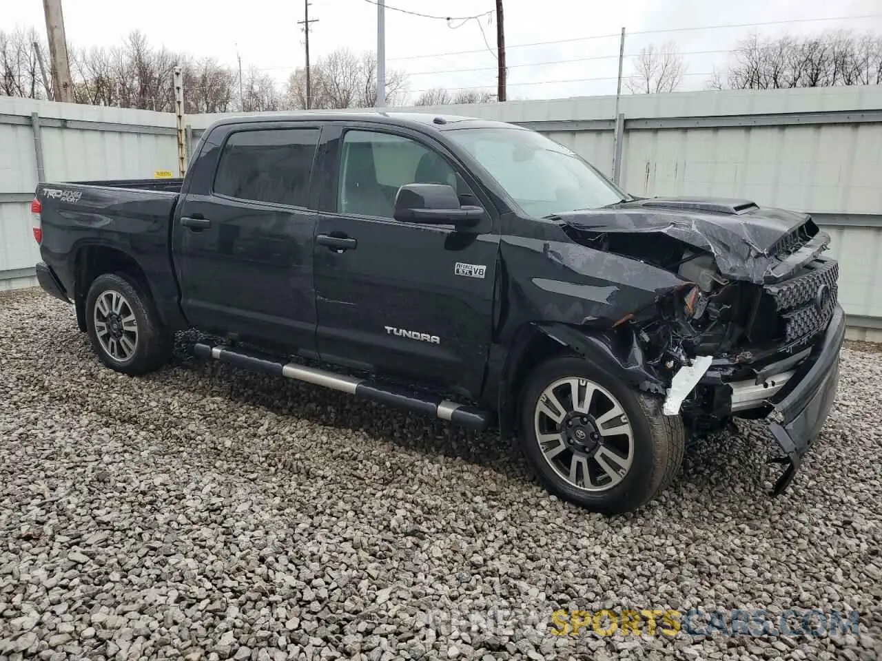 4 Photograph of a damaged car 5TFDY5F14KX808952 TOYOTA TUNDRA 2019