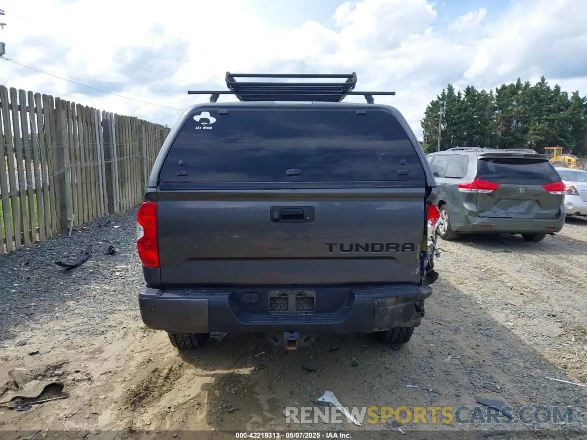 16 Photograph of a damaged car 5TFDY5F14KX817411 TOYOTA TUNDRA 2019