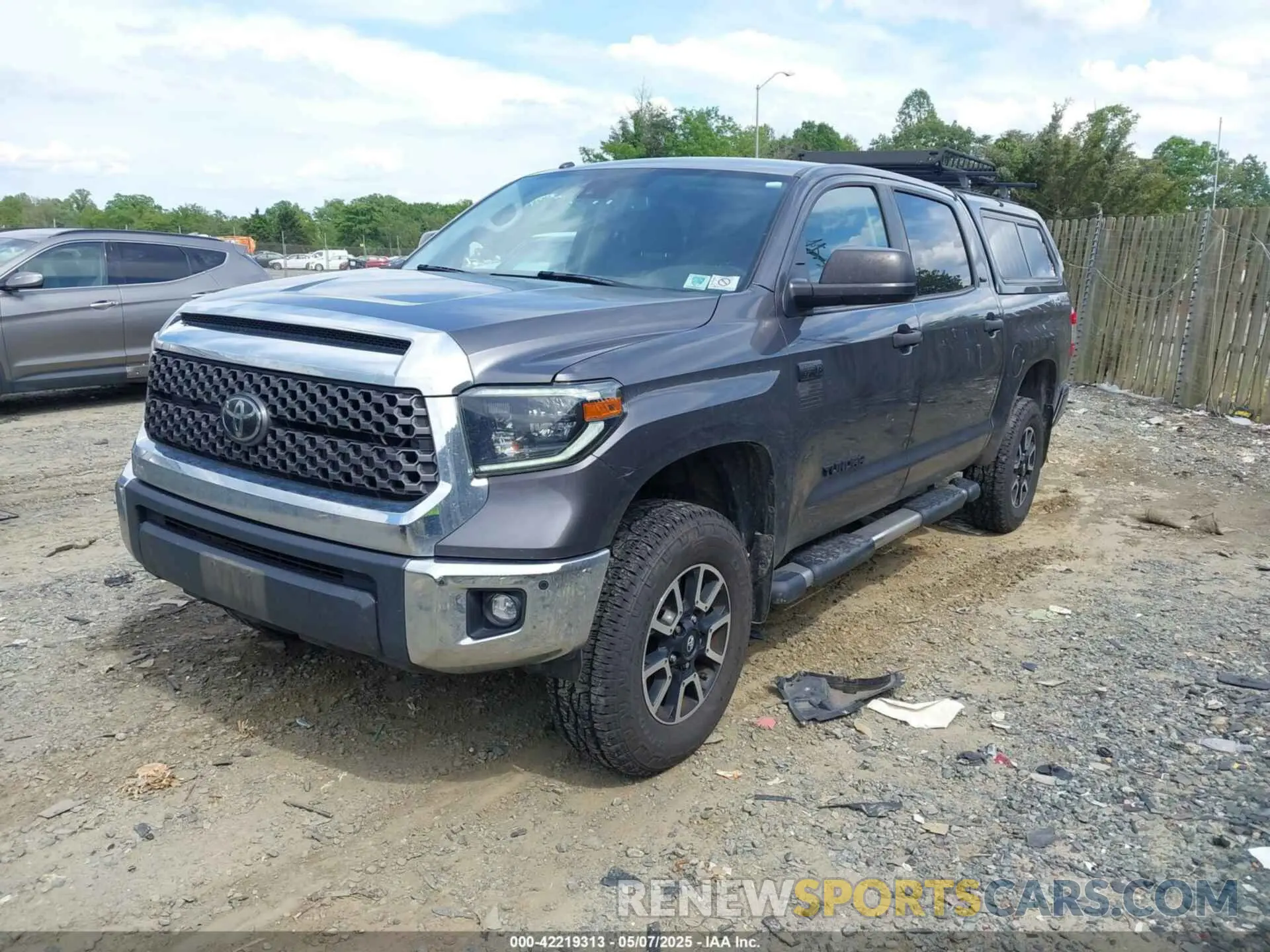 2 Photograph of a damaged car 5TFDY5F14KX817411 TOYOTA TUNDRA 2019