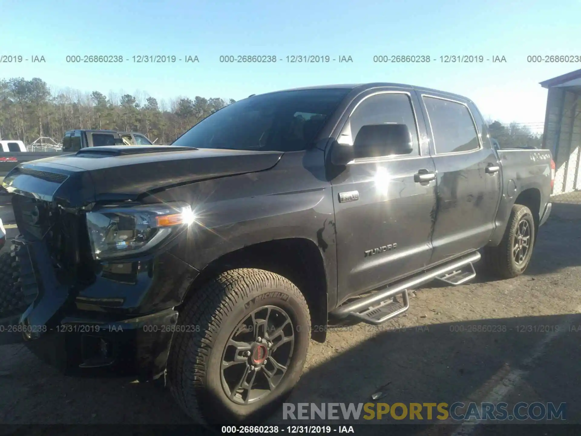 2 Photograph of a damaged car 5TFDY5F14KX837934 TOYOTA TUNDRA 2019