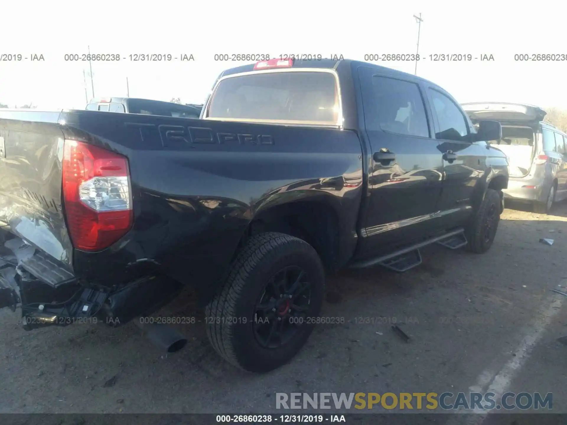 4 Photograph of a damaged car 5TFDY5F14KX837934 TOYOTA TUNDRA 2019