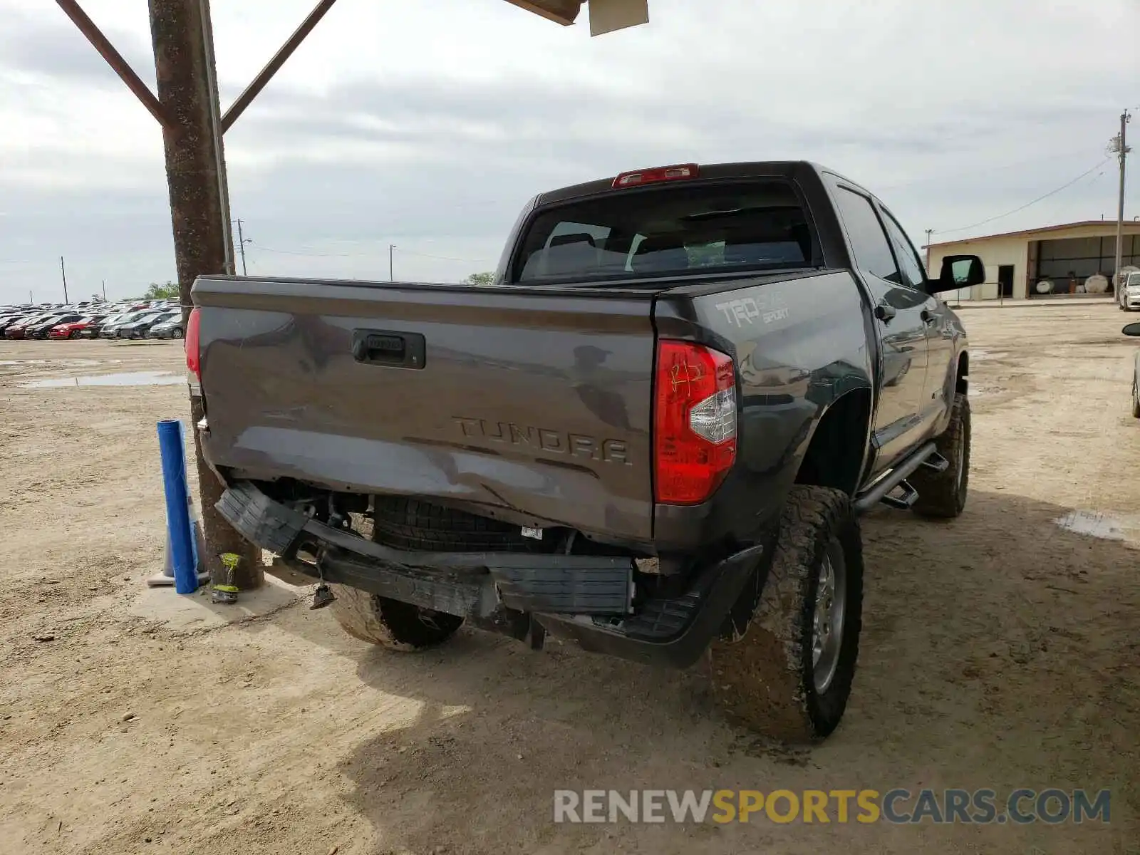 4 Photograph of a damaged car 5TFDY5F14KX848058 TOYOTA TUNDRA 2019