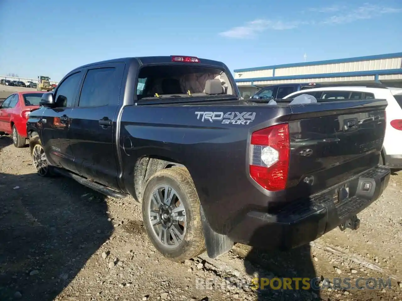 3 Photograph of a damaged car 5TFDY5F15KX784242 TOYOTA TUNDRA 2019