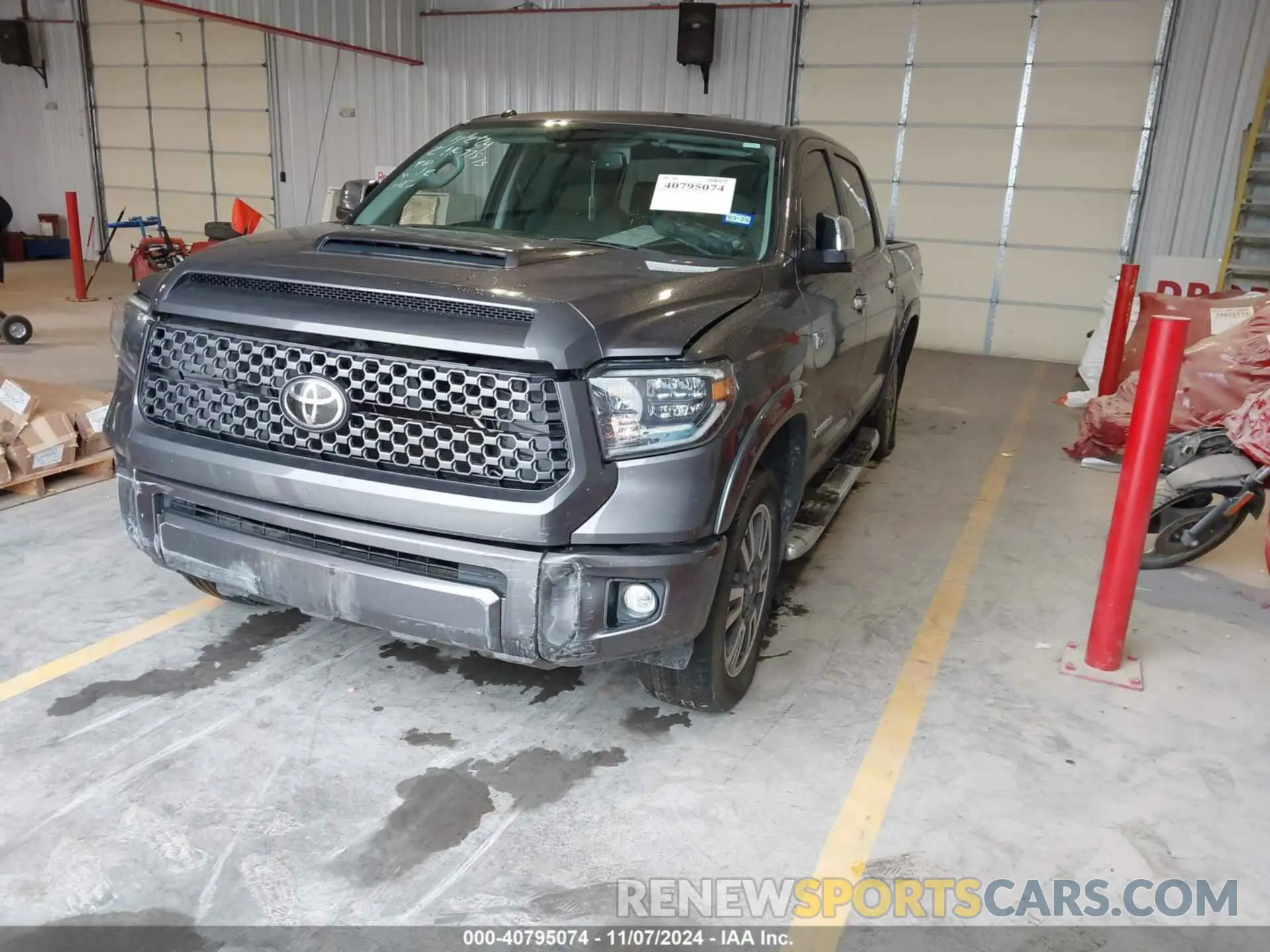 2 Photograph of a damaged car 5TFDY5F15KX789117 TOYOTA TUNDRA 2019